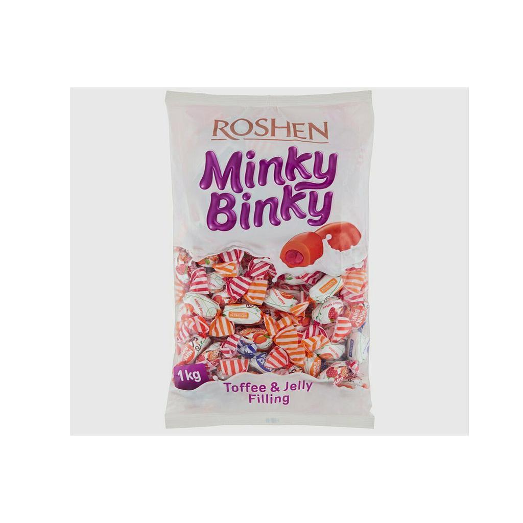 Roshen Minky Binky Toffee &amp; Jelly 1000g