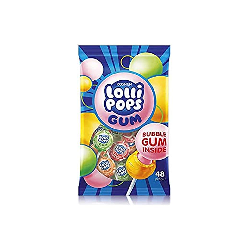 Roshen  Lollipop Gum Fruit Mix 920g