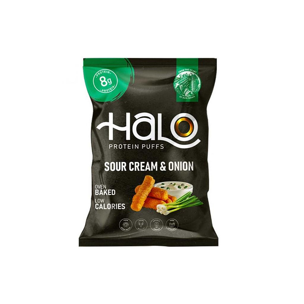 Halo Protein Puffs Sour Cream &amp; Onion 40g