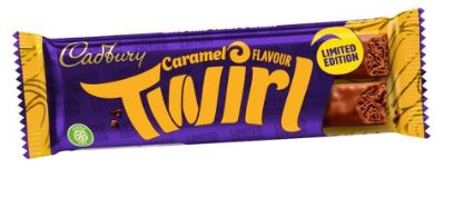 Cadbury Twirl Caramel Chocolate 43g