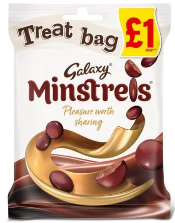 Galaxy Minstrels Chocolate £1RRP 80g