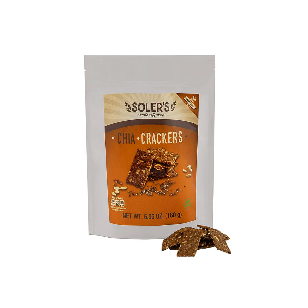 Soler's Chia Crackers 180g