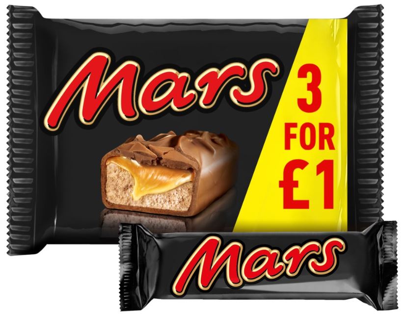 شوكولاته مارس 1£ 3*39.4ج