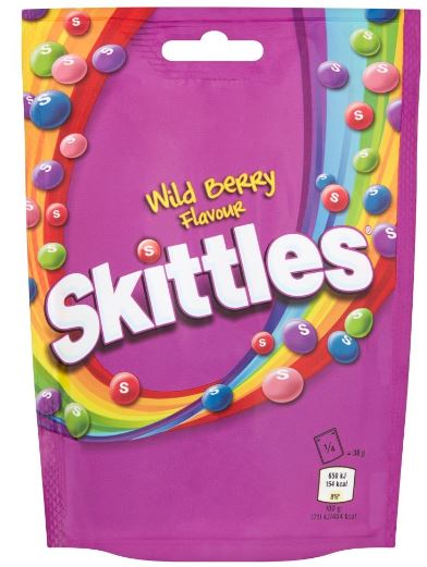 Skittles Wild Berry Candy Pouch 152g