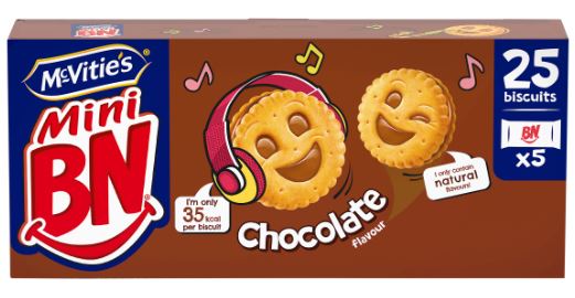 McVities BN Minis Chocolate 5x35g