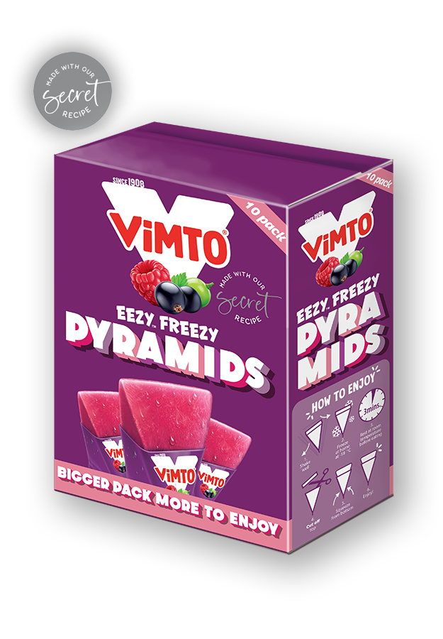 Vimto Eezy Freezy Pyramids 10x60ml
