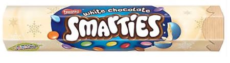 Nestle Giant Tube Smarties White Chocolate 120g