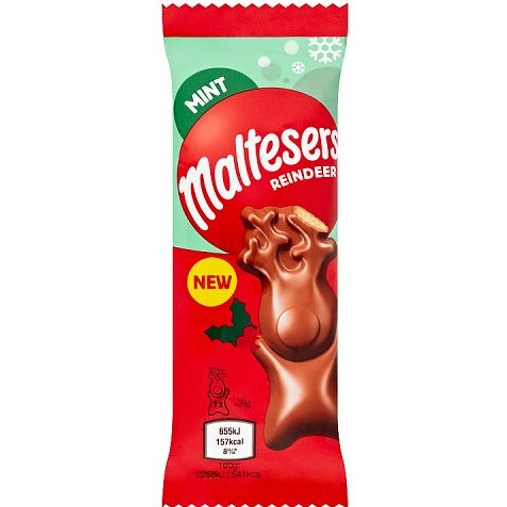 Maltesers Merryteaser Reindeer Mint Chocolate 29g