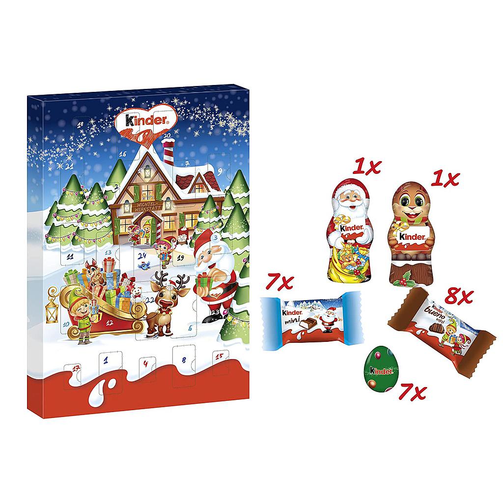 Kinder Mini Mix Adventskalender 150g