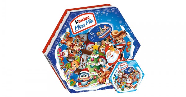 Kinder Mix Weihnachtsteller Chocolate 143g