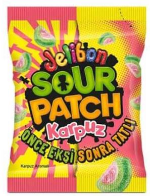 Jelibon Sour Patch Karpuz Jelly 40g