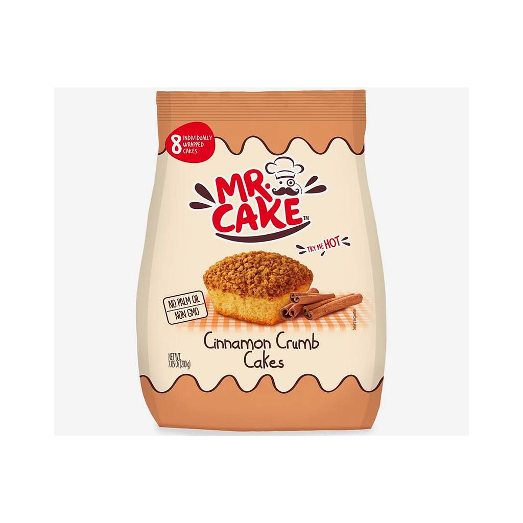 Mr Cake Cinnamon Crumb Cakes 200g