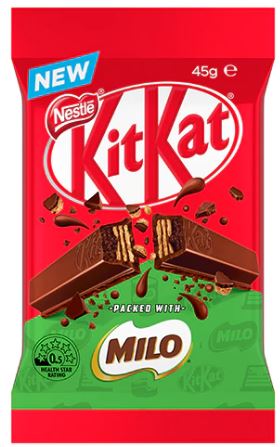 Nestle KitKat Milo 4Finger Chocolate 45g