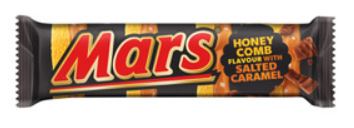 Mars Salted Caramel Honeycomb Chocolate 47g