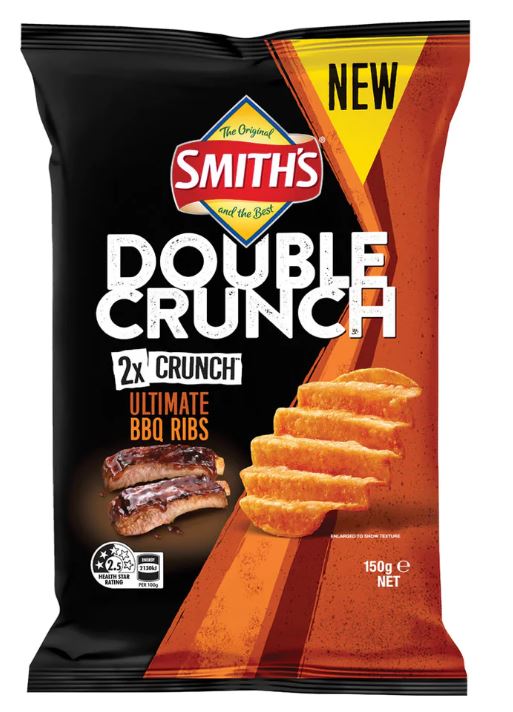 Smith's Double Crunch Ultimate BBQ Ribs 150g