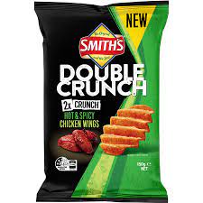Smith's Double Crunch Hot &amp; Spicy Chicken Wings150g