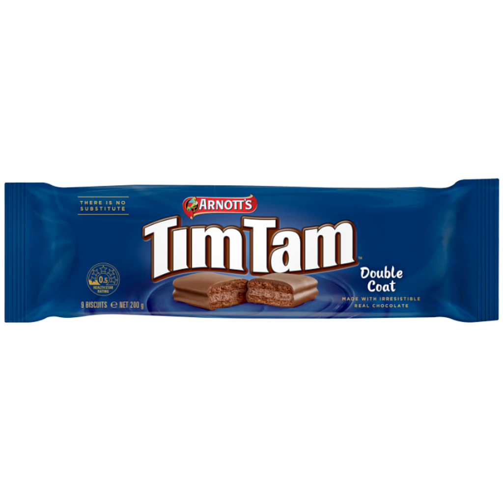 Arnott's Tim Tam Double Coated Chocolate 200g