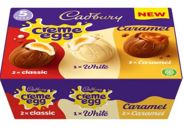 Cadbury Mixed Creme Egg 5Pk 200g