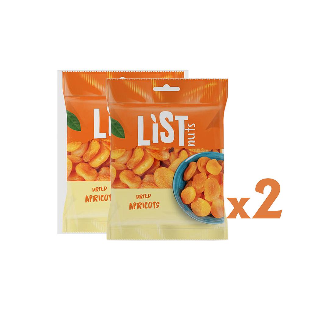List Dried Apricots 2x150g