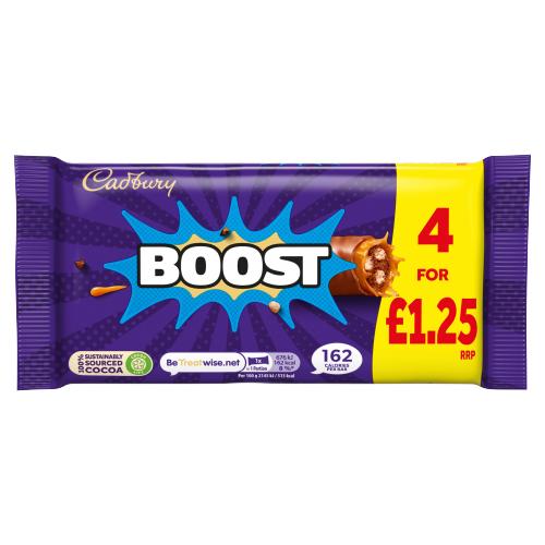 شوكولاته كادبوري بوست 1.25£ 4*31.5ج