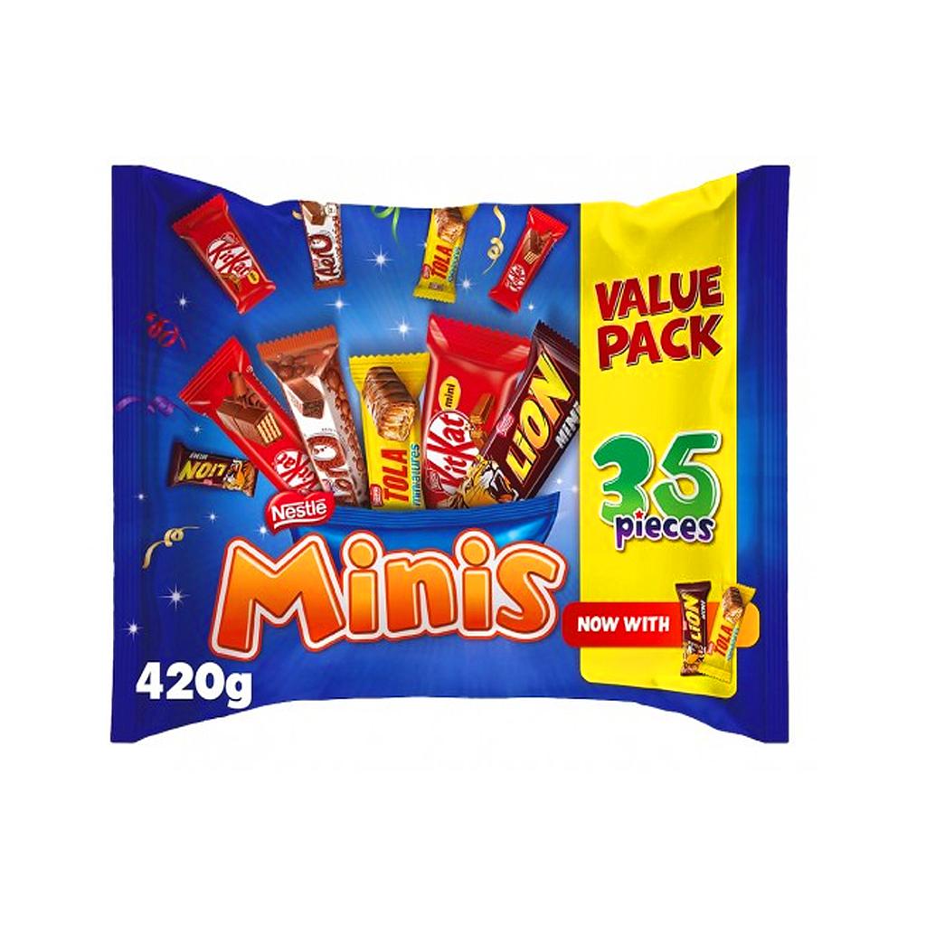 Nestle Minis Mix Chocolate 420g