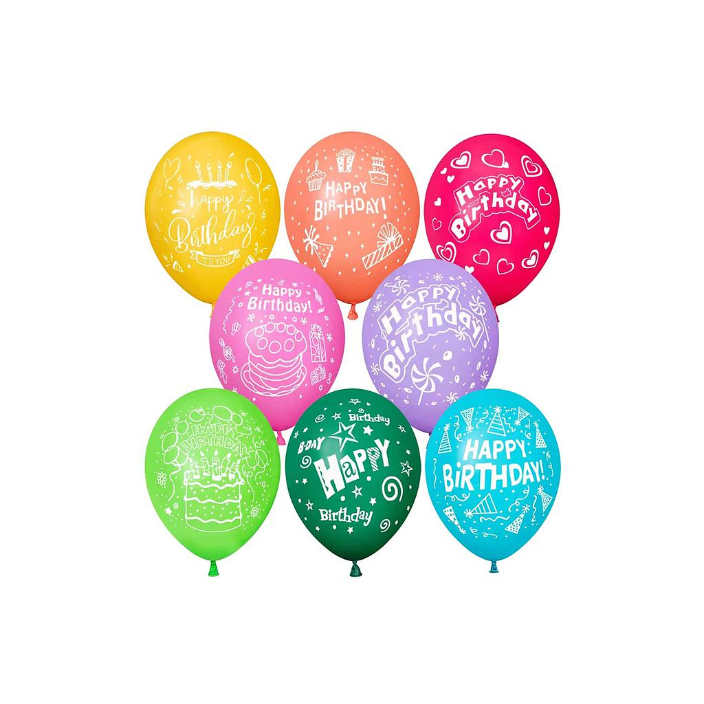 Birth Day Party Balloons Toy x 8 Pcs
