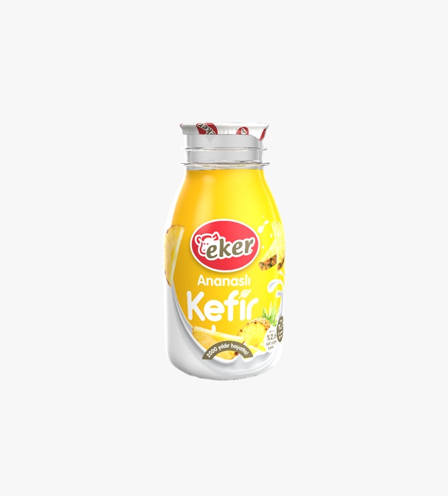 Eker Kefir Pineapple Laban 200 ml