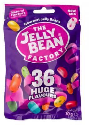 The Jelly Bean Factory 36 Huge Flavour 70 Gm