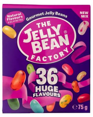 The Jelly Bean Factory 36 Huge Flavour 75 Gm