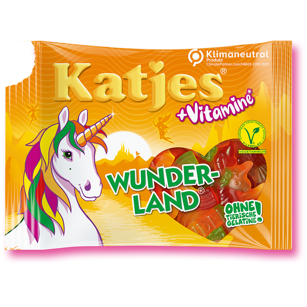 Katjes Wunderland Vitamine Fruit jelly 175g