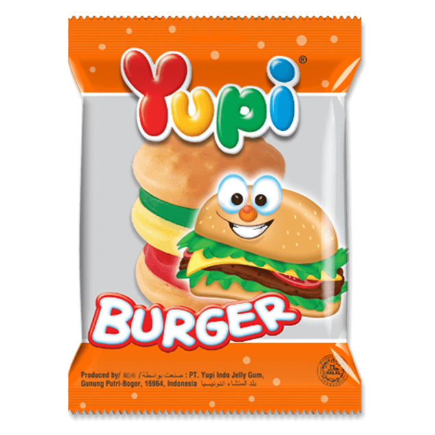 Yupi Mini Burger Jelly 7.5g