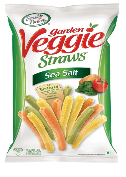 Veggie Straws Sea Salt Chips 30g