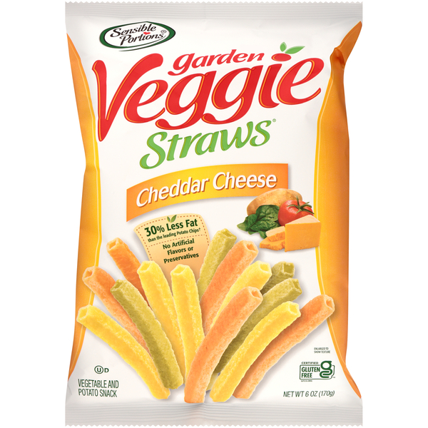 Veggie Straws Cheddar Cheese Chips 30g