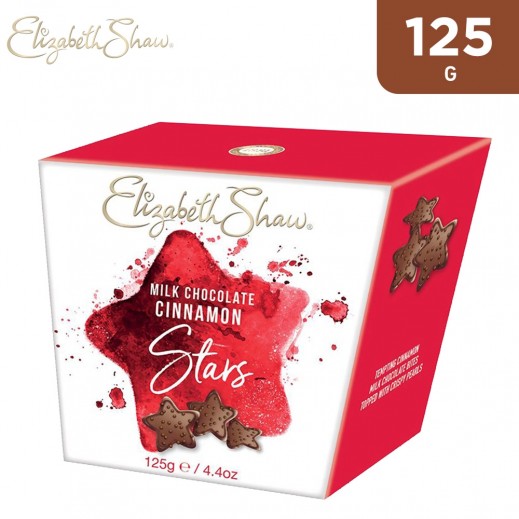 Elizabeth Shaw Milk Chocolate Cinnamon Stars 125g