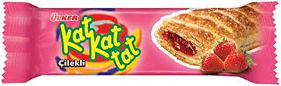 Ulker Kat Kat Tat Strawberry 28g