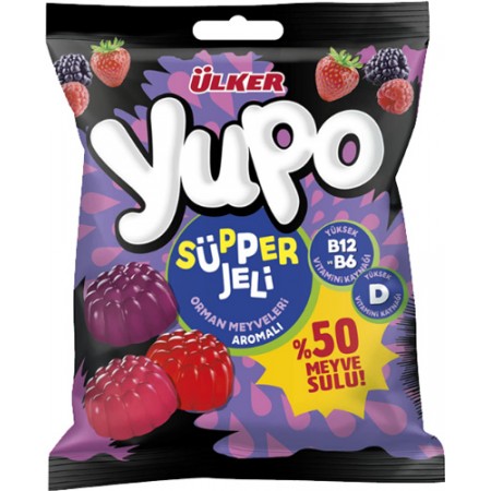 Ulker Yupo Vitamin B &amp; D Jelly 64g