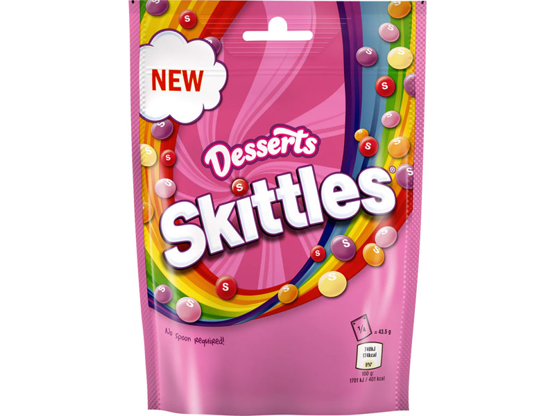 Skittles desserts pouch 152G