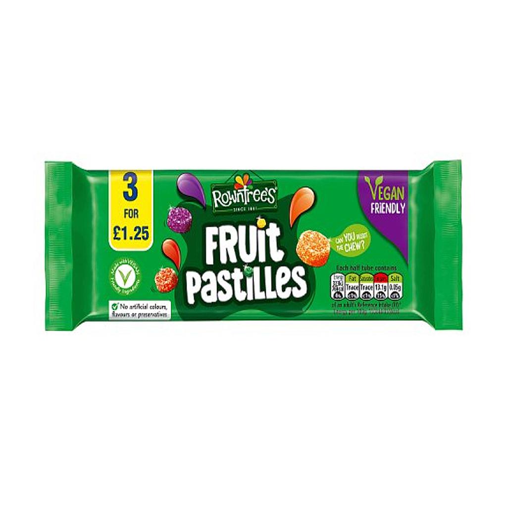 Rowntree's Fruit Pastilles 3x42.8g