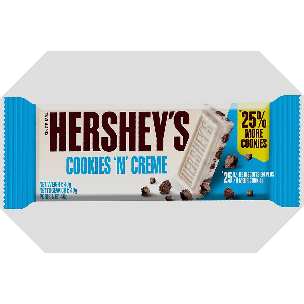 Hershey's Cookies &amp; Creme Chocolate 40 g