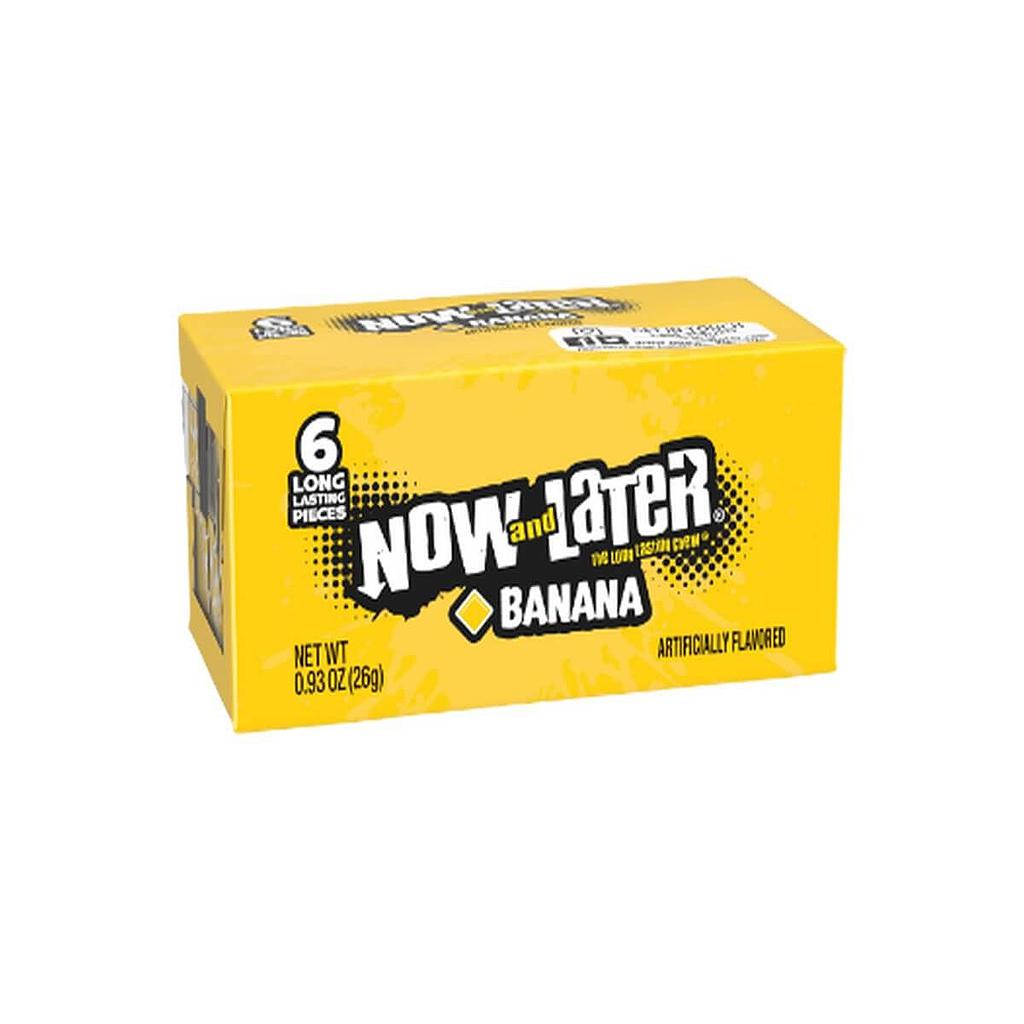 Now &amp; Later Banana Chewy Candy 26 g