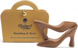 Charbonnel Gold Handbag Seasalt Choc Shoes 60G
