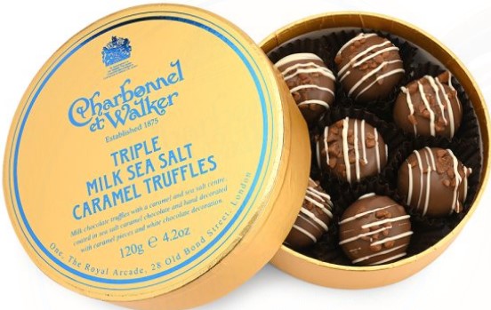 Charbonnel Triple Salted Caramel Milk Trufflles