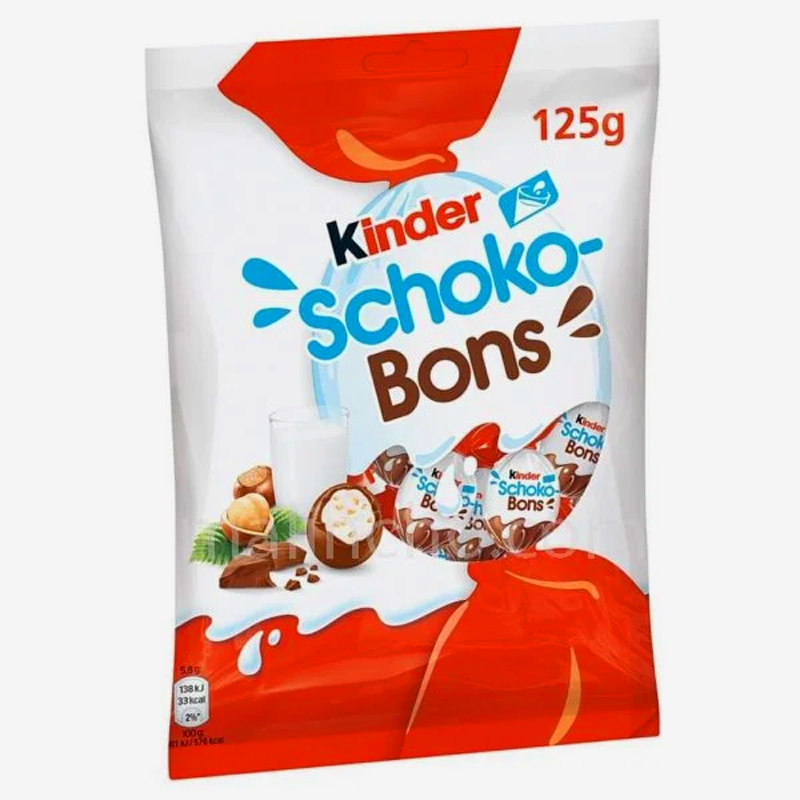 Kinder Schoko Bons Chocolate 125g
