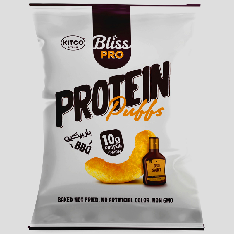 Kitco Bliss Protein Puffs BBQ 50g