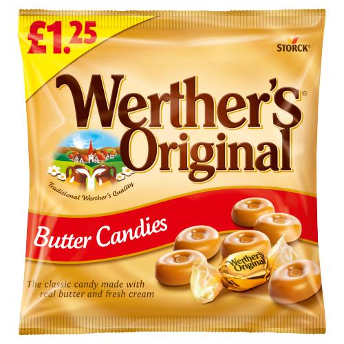 STORCK WERTHERS BUTTER CANDIES £1.25 PMP