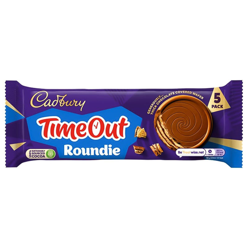CADBURY TIMEOUT ROUNDIE 150G