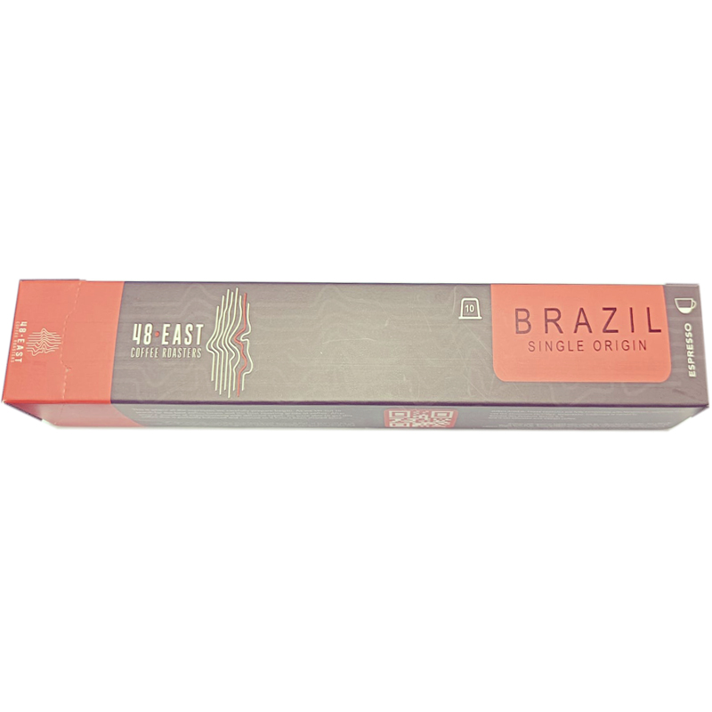 48 East Coffee Capsule Brazil Espresso  10x5.7g