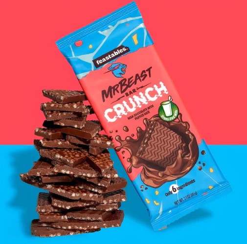 Mr. Beast Bar Crunch 60g