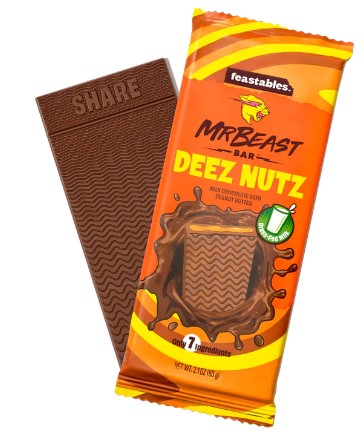 Mr. Beast Bar Deez Nutz 60g