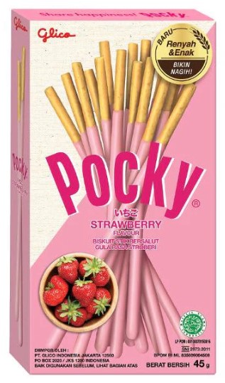 Glico Pocky Strawberry 45g